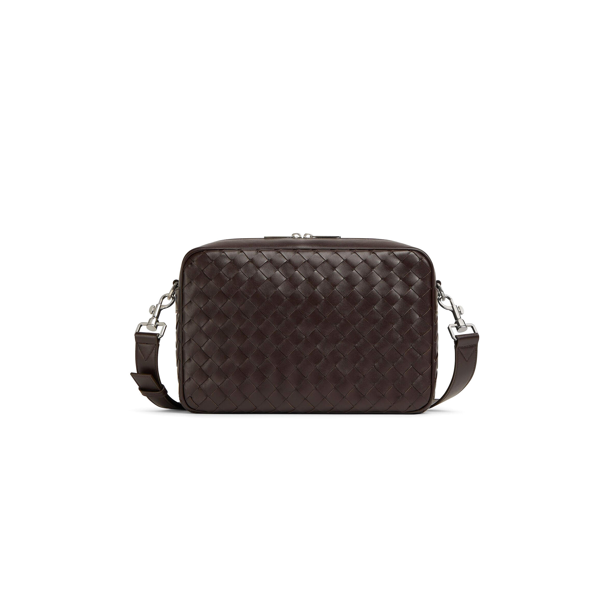 BOTTEGA VENETA INTRECCIATO CAMERA BAG 755925V2HL12145 (29*19.5*7.5cm)